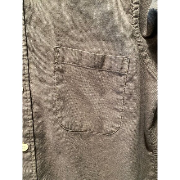 Geoffrey Beene Men's Button Down Shirt | Dark Mushroom | Size 15.5 32/33 - Picture 3 of 6